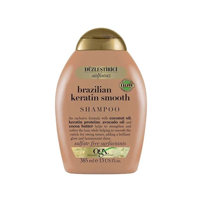 OGX Sülfatsız Düzleştirici Şampuan Brazilian Keratin Therapy 385ml