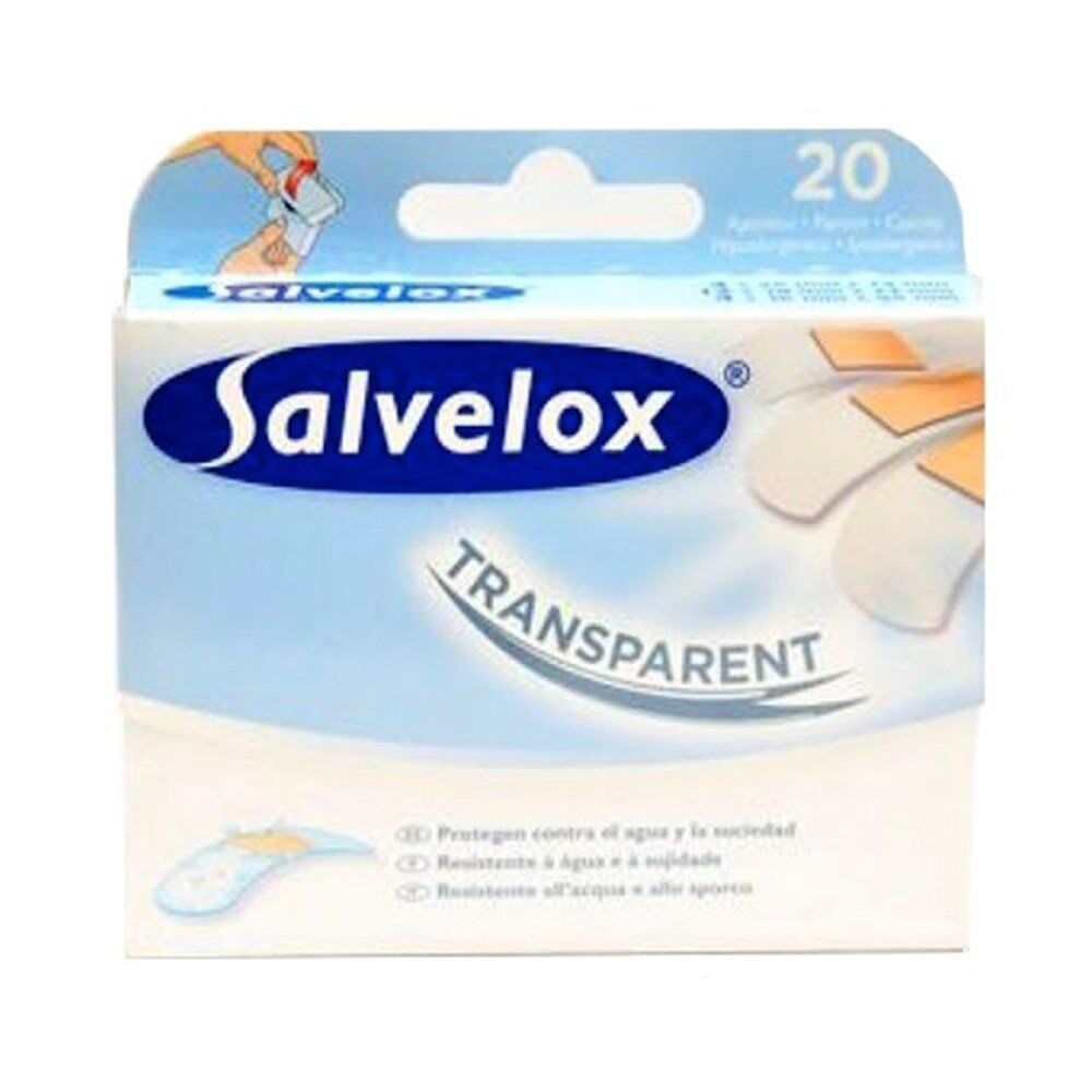 Salvelox Suya Dayanıklı Şeffaf Yara Bandı 20 Adet