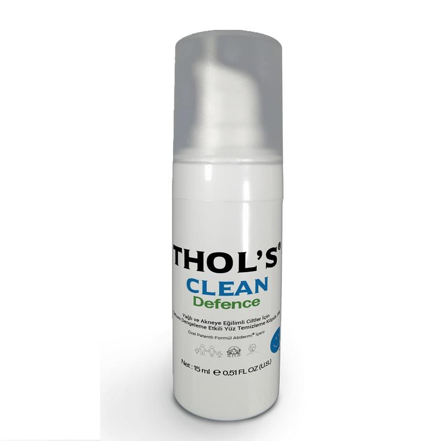Thols Clean Defence Temizleme Köpüğü JEL 15 ml