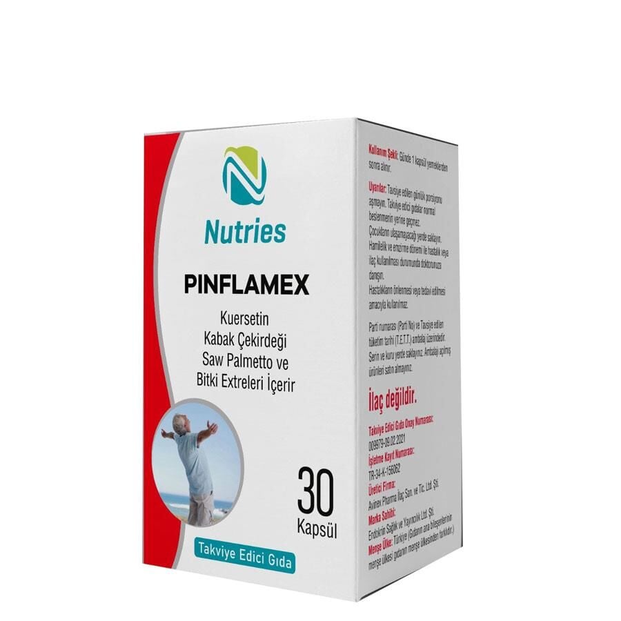 Nutries Pinflamex 30 Kapsül