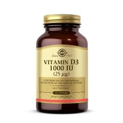 Solgar Vitamin D3 1000IU 100 Softgel Kapsül