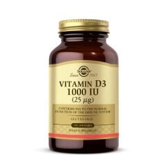 Solgar Vitamin D3 1000IU 100 Softgel Kapsül