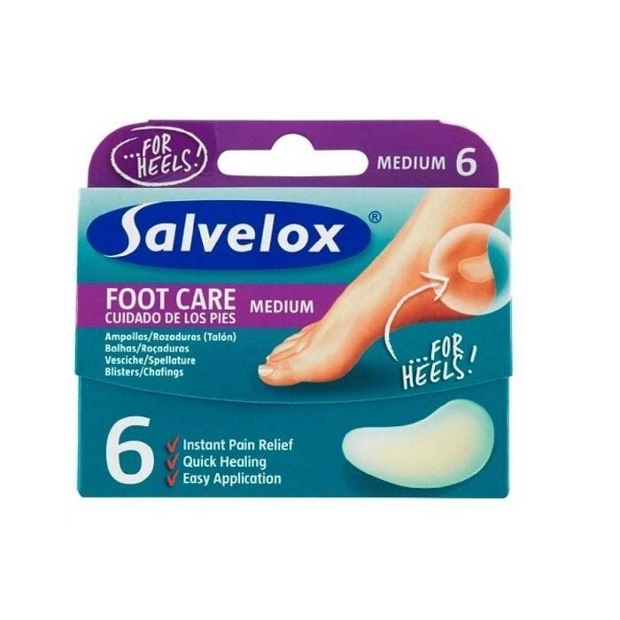 Salvelox Ayak Vuruntuları ve Su Toplamalarına Karşı Yara Bandı 6 Adet