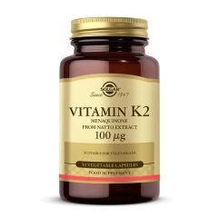 Solgar Vitamin K 100mcg 50 Vegi Kapsül