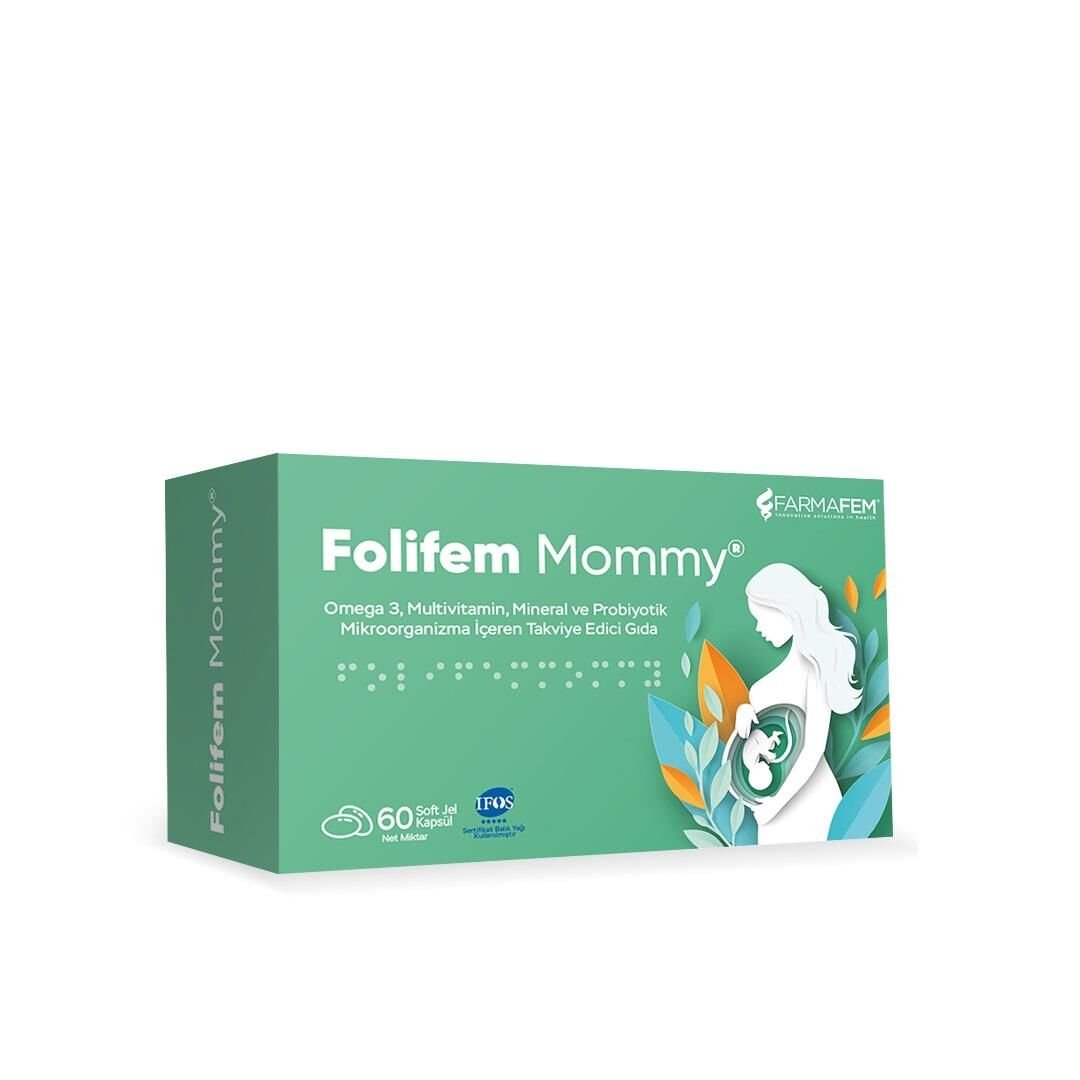 Folifem MOMY 60 Softgel Kapsül