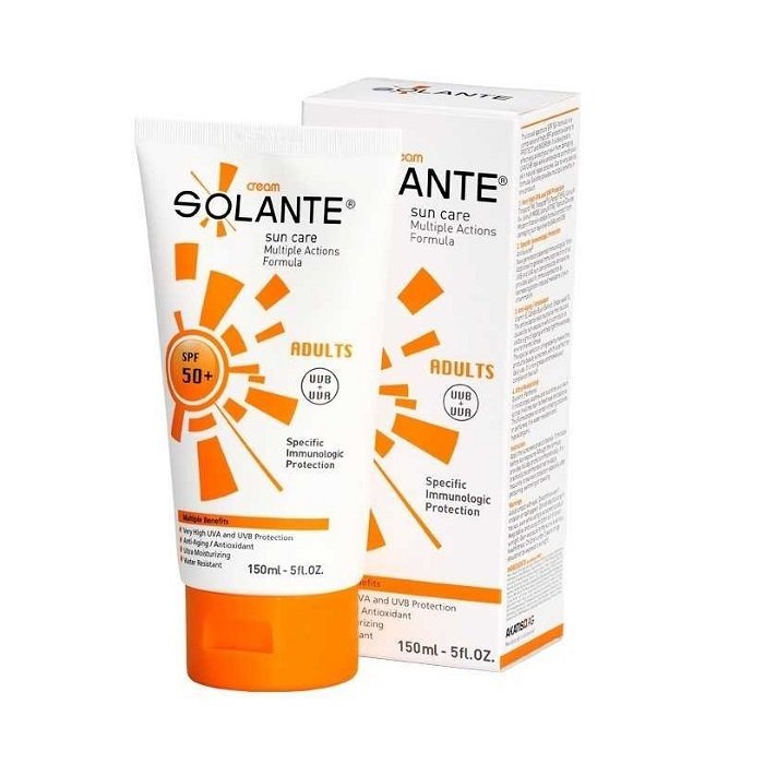 Solante Güneş Kremi Gold Sun Care Cream SPF50+ 150ml