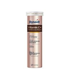 Dynavit Vitamin C+ Sambucus Nigra 20 Efervesan Tablet