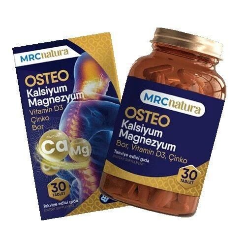 MRC Natura Osteo Kalsiyum Magnezyum 30 Tablet