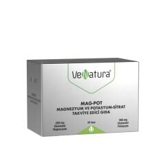 Venatura MAG-POT Magnezyum ve Potasyum Sitrat 30 Saşe