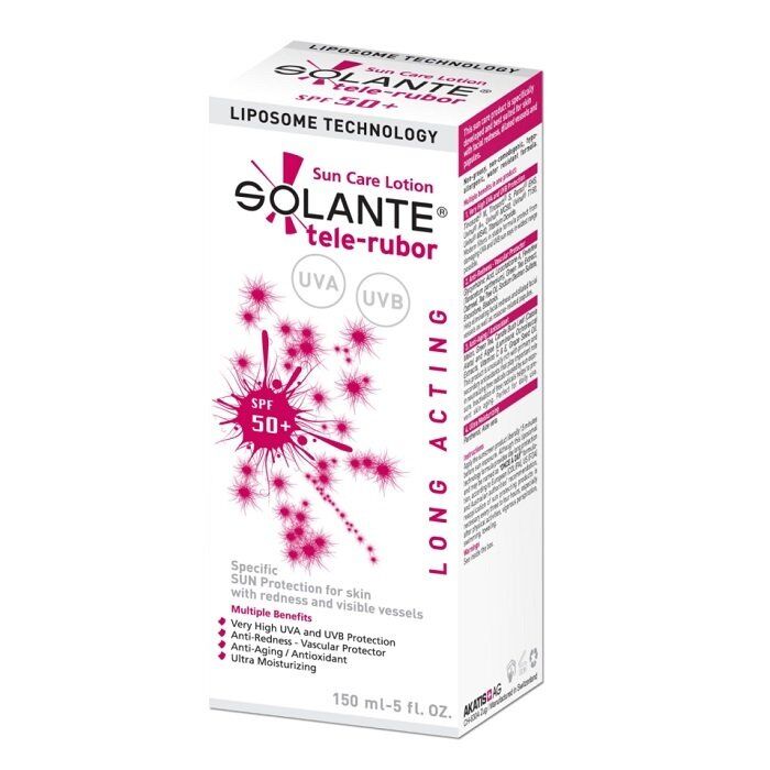 Solante Tele-Rubor Sun Care Lotion Spf 50 150 ml