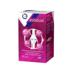 Evodual Glikozamin Kondroitin MSM 60 Tablet