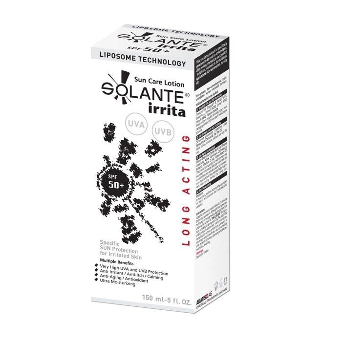 Solante Irrita Sun Care Lotion Spf 50+ 150 ml
