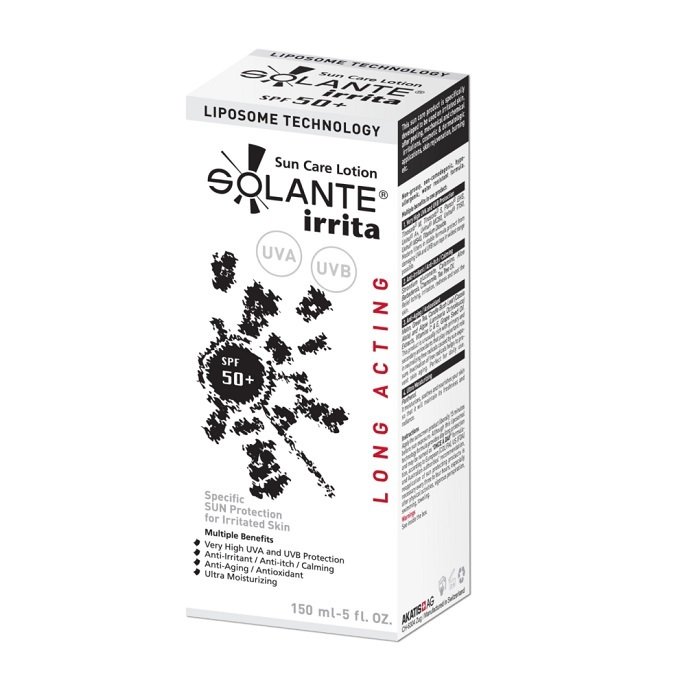 Solante Irrita Sun Care Lotion Spf 50+ 150 ml