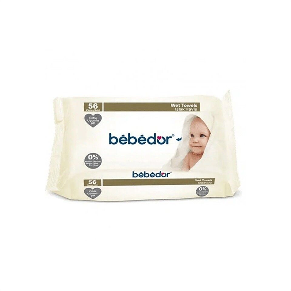 Bebedor 636 Islak Havlu 56lı
