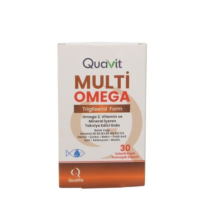 Quavit Multi Omega 30 Yumuşak Kapsül