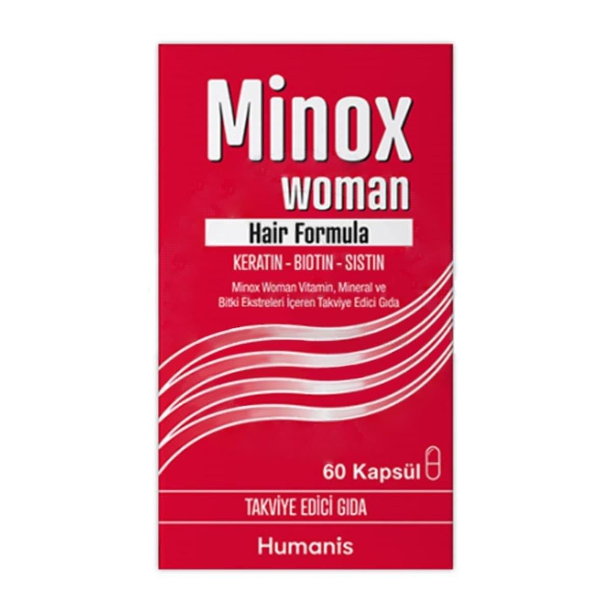 Minox Woman Hair Formula 60 Kapsül