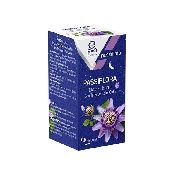 Evopharma Passiflora Ekstresi 180 ml