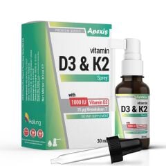 Apexis Vitamin D3&K2 Sprey 30 ml