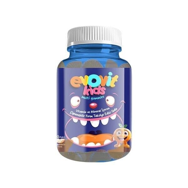 Evovit Kids Multi Gummies 60 Çiğneme Tableti