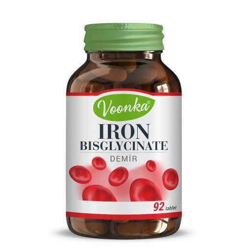Voonka Iron Bisglycinate - Demir 90 Tablet