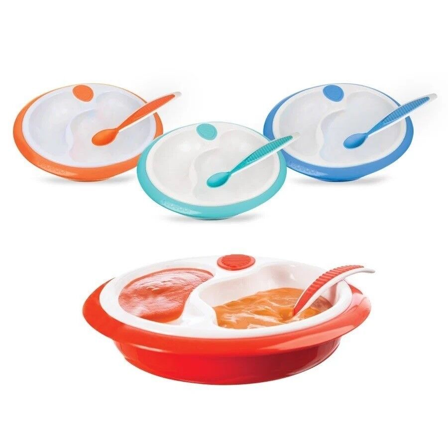 Bebedor Bebeğinize Özel Yemek Seti Tabak-Kaşık 6 Ay+ 8563