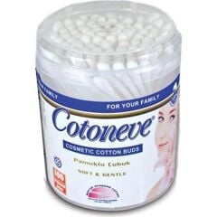 Cotoneve Kavanoz Pamuklu Kulak Temizleme Çubuğu 200 Adet