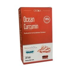Ocean Curcumin Zerdeçal Karabiber Ekstresi 30 Kapsül