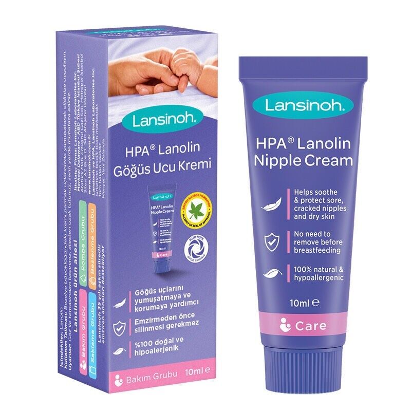 Lansinoh Lanolinli Göğüs Ucu Kremi 10 ml