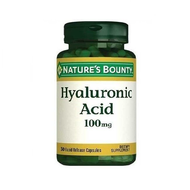 Nature's Bounty Hyaluronic Acid 100 mg 30 Kapsül