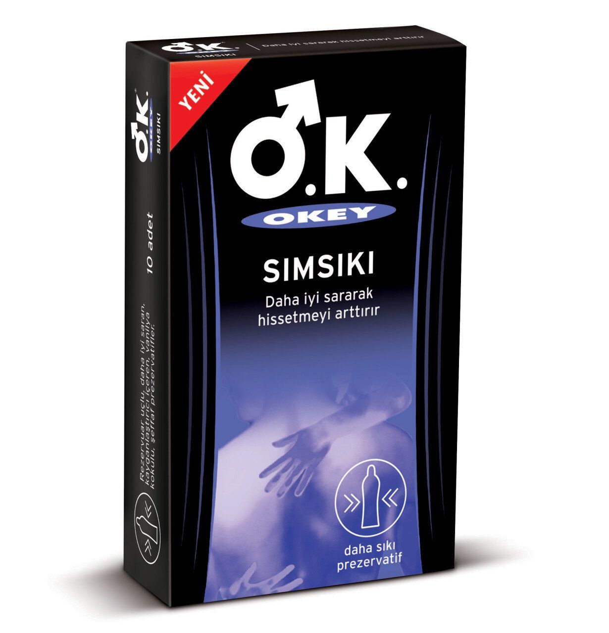 Okey Sımsıkı Prezervatif 10'lu