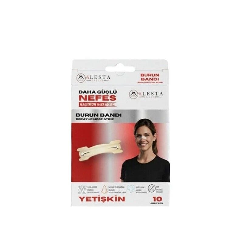 Alesta Burun Bandı Yetişkin 10'lu