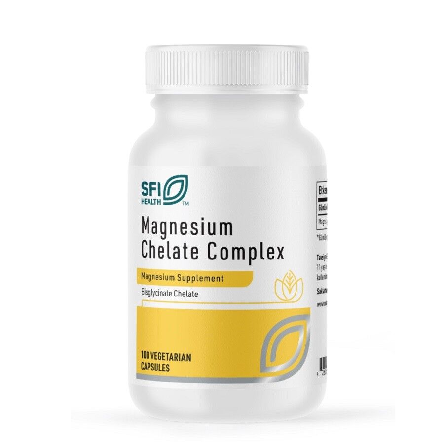 Magnesium Chelate Complex 100 Kapsül