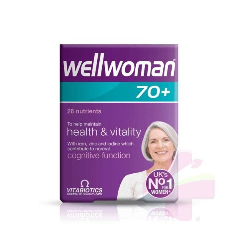 Vitabiotics Wellwoman 70+ Tablet 30lu