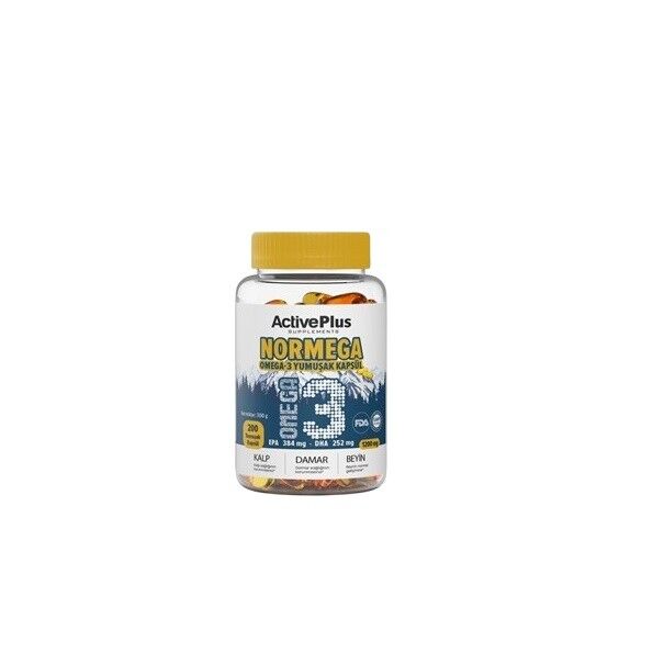 Activeplus NORMEGA 200 Softgel Kapsül