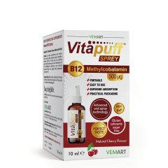 Vemart Vitapuff B12 Sprey 10ml