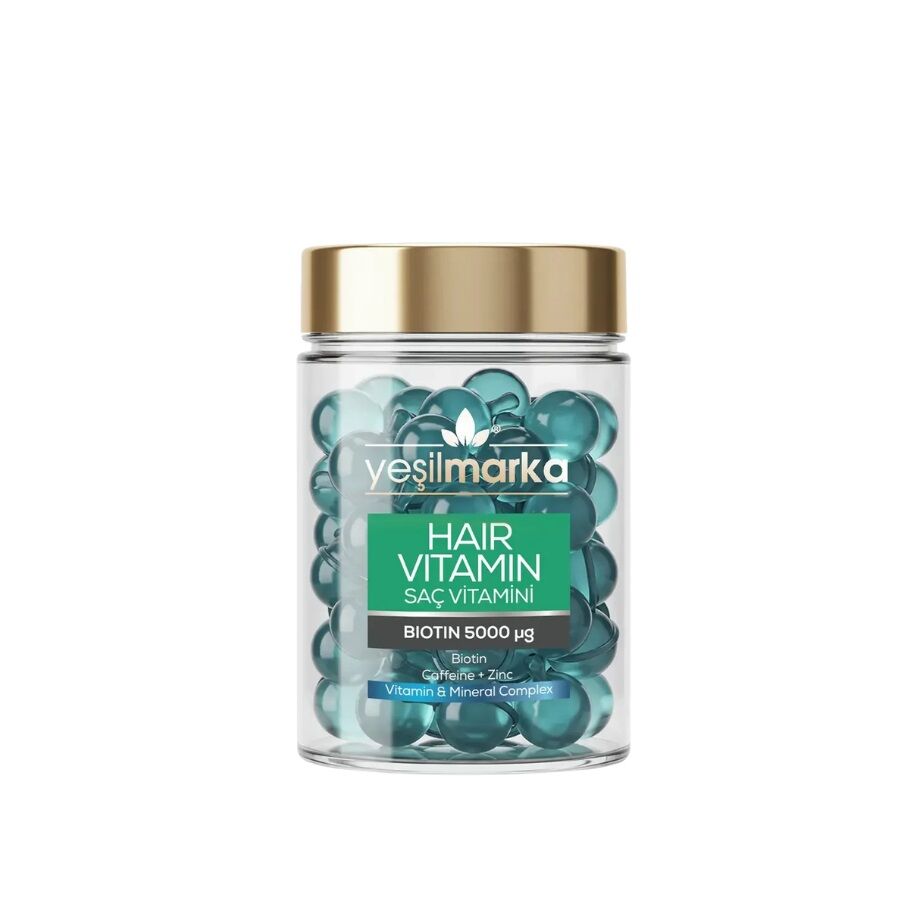 Yeşilmarka Hair Vitamin Biotin 5000 Saç Vitamini 30 Kapsül