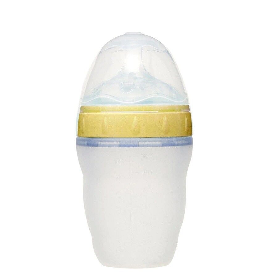 Bebedor Orta Akış Çift Antikolik Sistem Silikon Biberon 180ml 94302