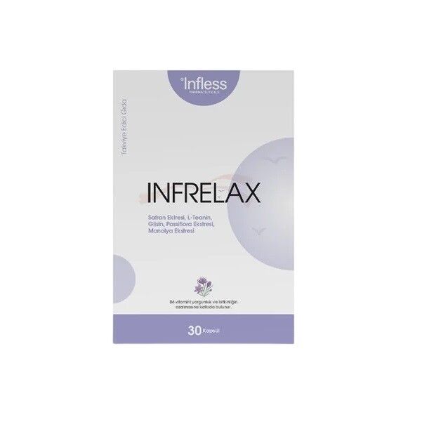 İnfless Infrelax Safran 30 Kapsül