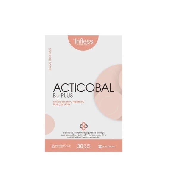 İnfless Acticobal B12 Plus 30 Tablet