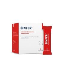 Sinfer Direkt Sachets - Saşe 20 lik - MikronizeDemir, Vitamin C, Folik asit içeren takviye edici gıda