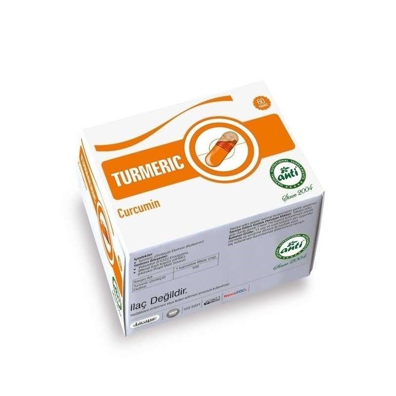 Anti Turmeric Extract Licaps Novasol 60 Likit Kapsül