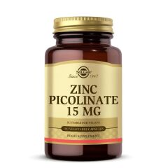 Solgar Zinc Picolinate 15mg 100 Kapsül