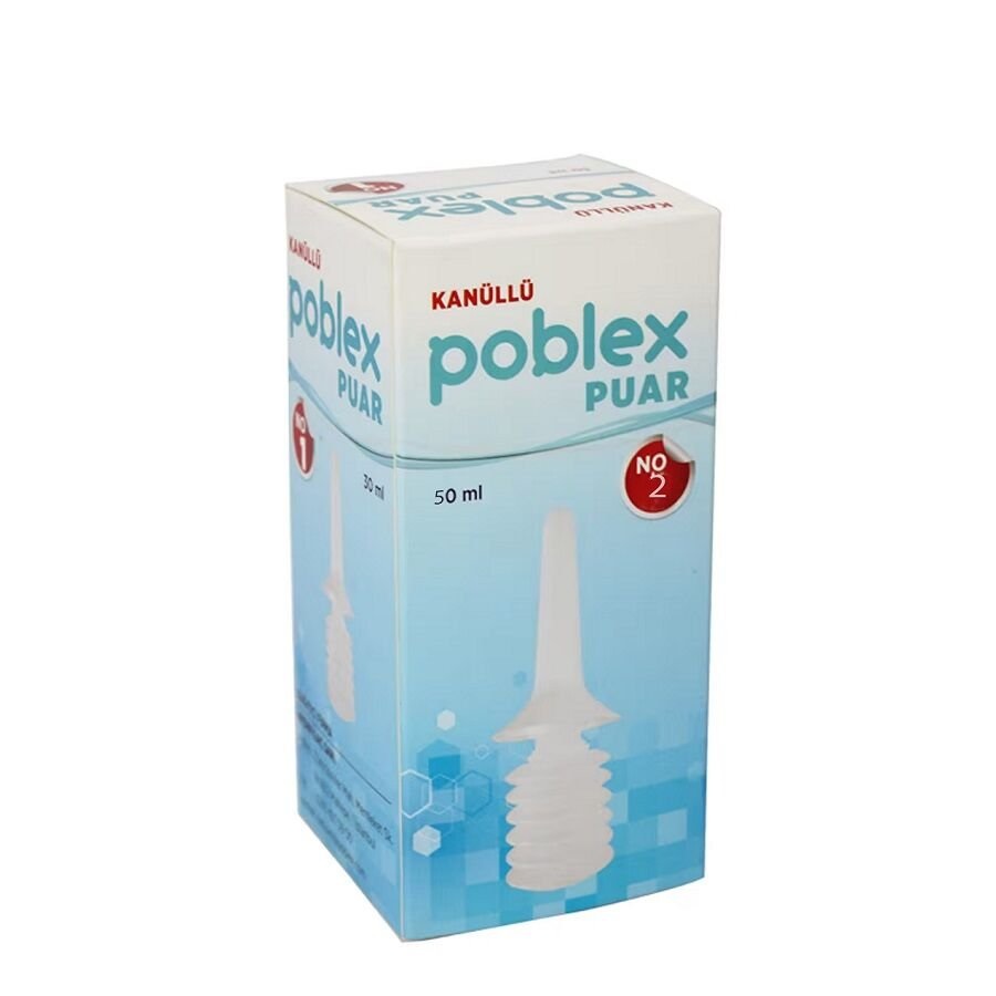 Poblex Puar Kanüllü 50 ml No : 2