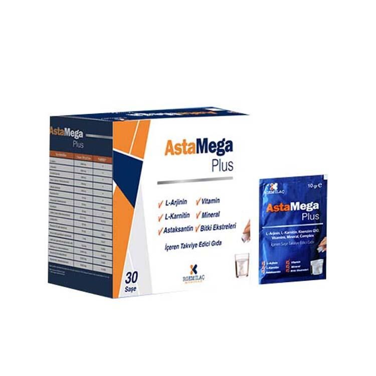 Astamega Plus 30 Saşe Poşet