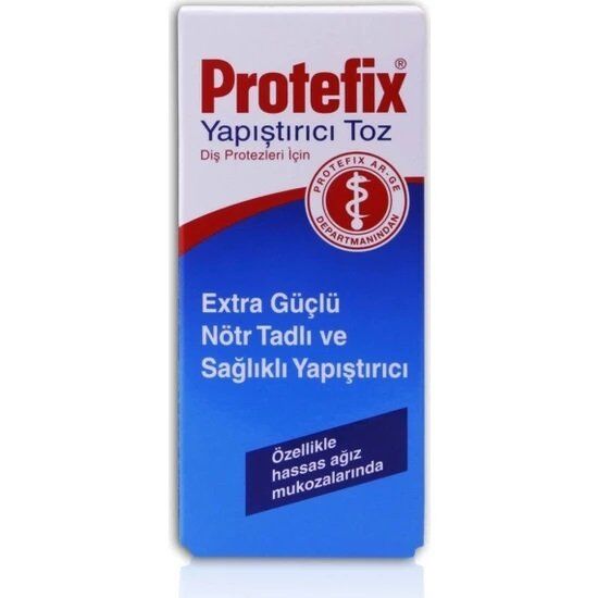 Protefix Yapıştırıcı Toz 50 gr - Diş Protezleri için