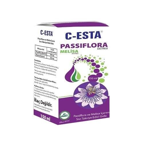 C-Esta Passiflora Melisa Ekstresi Şurubu 150ml