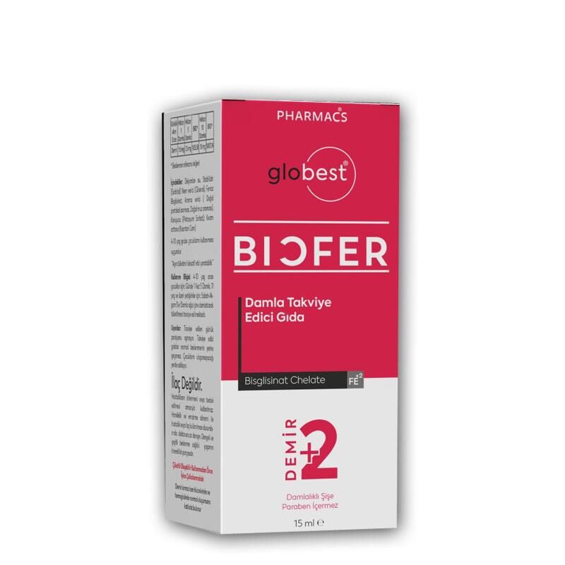 Globest Biofer Demir Damla 15ML I UYGUN FİYAT I ORİJİNAL I ...