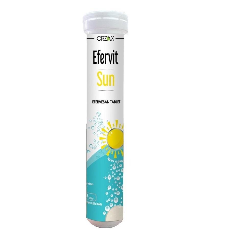 Orzax Efervit SUN 20 Efervasan Tablet