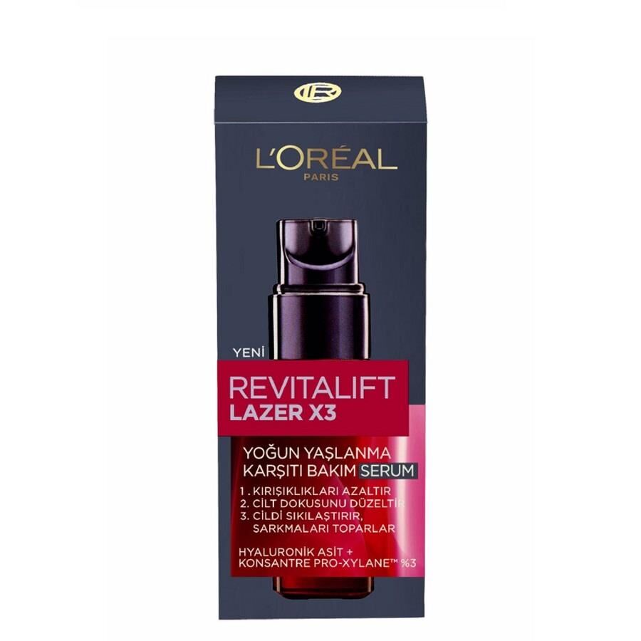 Loreal Paris Revitalift Lazer X3 Yoğun Yaşlanma Karşıtı Serum 30ml