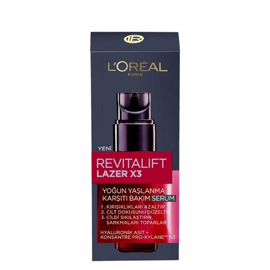 Loreal Paris Revitalift Lazer X3 Yoğun Yaşlanma Karşıtı Serum 30ml